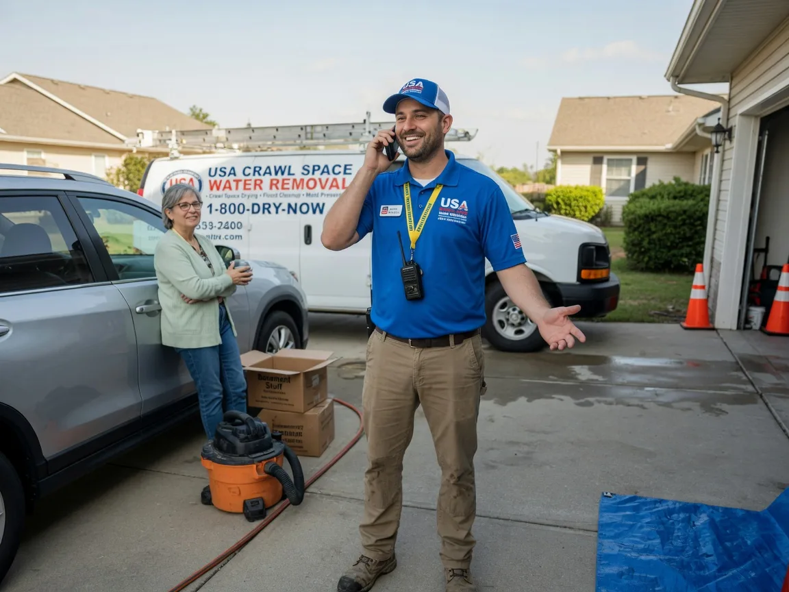 Crawl Space Water Removal Deer Creek, OK FAQs